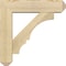 Ekena Millwork Balboa Craftsman Rough Sawn Bracket w/ Offset Brace, Douglas Fir, 6"W x 22"D x 22"H BKT0604X22X22BOA04RDF - alternate 4